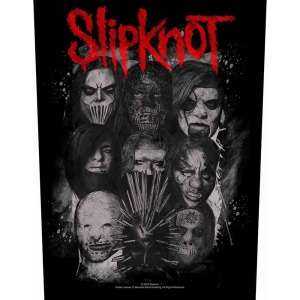 Slipknot - We Are Not Your Kind Masks Back Patch i gruppen MERCHANDISE / Merch / Hårdrock hos Bengans Skivbutik AB (5538446)