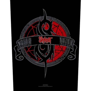 Slipknot - Crest Back Patch i gruppen MERCHANDISE / Tygmärke / Hårdrock hos Bengans Skivbutik AB (5538447)