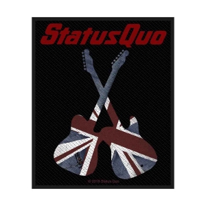 Status Quo - Guitars Standard Patch i gruppen MERCHANDISE / Tygmärke / Pop-Rock hos Bengans Skivbutik AB (5538450)