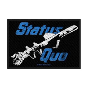 Status Quo - Just Supposin' Standard Patch i gruppen MERCHANDISE / Tygmärke / Pop-Rock hos Bengans Skivbutik AB (5538451)