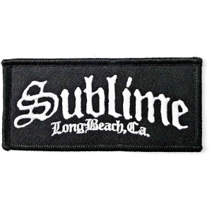 Sublime - Ca Logo Woven Patch i gruppen MERCHANDISE / Merch / Punk hos Bengans Skivbutik AB (5538454)