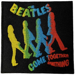 The Beatles - Come Together/Something Woven Patch i gruppen MERCHANDISE / Merch / Pop-Rock hos Bengans Skivbutik AB (5538474)