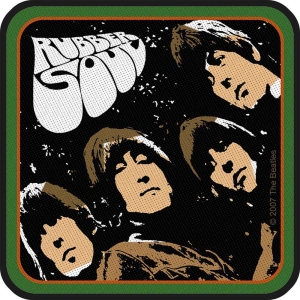 The Beatles - Rubber Soul Album Standard Patch i gruppen MERCHANDISE / Merch / Pop-Rock hos Bengans Skivbutik AB (5538478)