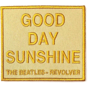 The Beatles - Good Day Sunshine Woven Patch i gruppen MERCHANDISE / Merch / Pop-Rock hos Bengans Skivbutik AB (5538498)