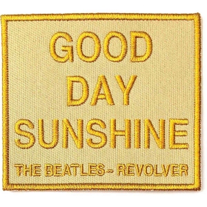 The Beatles - Good Day Sunshine Woven Patch i gruppen MERCHANDISE / Tygmärke / Pop-Rock hos Bengans Skivbutik AB (5538498)