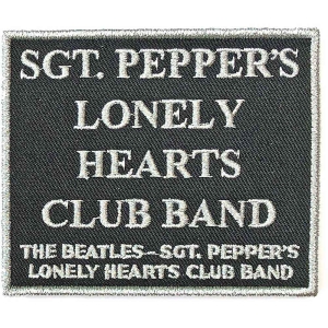 The Beatles - Sgt Pepper's? Bl Woven Patch i gruppen MERCHANDISE / Merch / Pop-Rock hos Bengans Skivbutik AB (5538502)