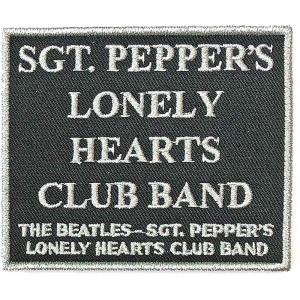 The Beatles - Sgt Pepper's? Bl Woven Patch i gruppen MERCHANDISE / Tygmärke / Pop-Rock hos Bengans Skivbutik AB (5538502)
