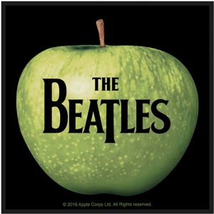 The Beatles - Apple & Logo Standard Patch i gruppen MERCHANDISE / Merch / Pop-Rock hos Bengans Skivbutik AB (5538509)
