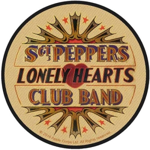 The Beatles - Vtge Sgt Pepper Drum Standard Patch i gruppen MERCHANDISE / Merch / Pop-Rock hos Bengans Skivbutik AB (5538513)