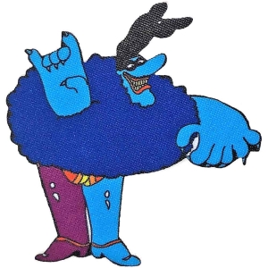The Beatles - Chief Blue Meanie 2 Woven Patch i gruppen MERCHANDISE / Tygmärke / Pop-Rock hos Bengans Skivbutik AB (5538526)