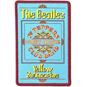 The Beatles - Lonely Hearts Woven Patch i gruppen MERCHANDISE / Merch / Pop-Rock hos Bengans Skivbutik AB (5538533)