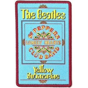 The Beatles - Lonely Hearts Woven Patch i gruppen MERCHANDISE / Tygmärke / Pop-Rock hos Bengans Skivbutik AB (5538533)