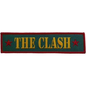 The Clash - Army Logo Woven Patch i gruppen MERCHANDISE / Merch / Punk hos Bengans Skivbutik AB (5538537)