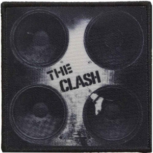 The Clash - Speakers Printed Patch i gruppen MERCHANDISE / Tygmärke / Punk hos Bengans Skivbutik AB (5538543)