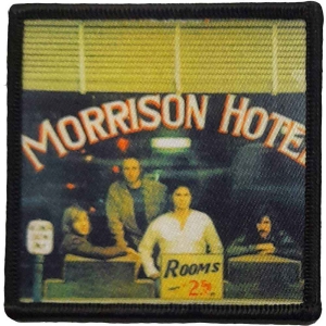 The Doors - Morrison Hotel Printed Patch i gruppen MERCHANDISE / Tygmärke / Pop-Rock hos Bengans Skivbutik AB (5538548)