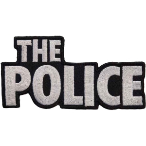 The Police - Logo Woven Patch i gruppen MERCHANDISE / Merch / Pop-Rock hos Bengans Skivbutik AB (5538559)