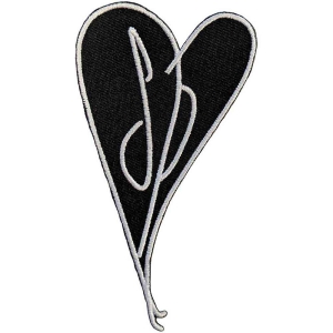The Smashing Pumpkins - Gish Heart Woven Patch i gruppen MERCHANDISE / Tygmärke / Pop-Rock hos Bengans Skivbutik AB (5538562)