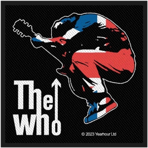 The Who - Pete Jump Retail Packaged Patch i gruppen MERCHANDISE / Tygmärke / Pop-Rock hos Bengans Skivbutik AB (5538573)
