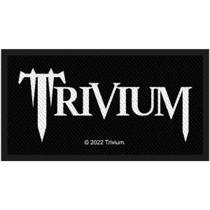 Trivium - Logo Standard Patch i gruppen MERCHANDISE / Merch / Hårdrock hos Bengans Skivbutik AB (5538585)