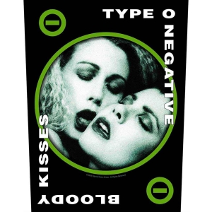 Type O Negative - Bloody Kisses Back Patch i gruppen MERCHANDISE / Tygmärke / Hårdrock hos Bengans Skivbutik AB (5538594)