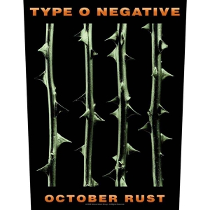 Type O Negative - October Rust Back Patch i gruppen MERCHANDISE / Merch / Hårdrock hos Bengans Skivbutik AB (5538595)