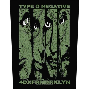 Type O Negative - 4Dxfrmbrklyn Back Patch i gruppen MERCHANDISE / Merch / Hårdrock hos Bengans Skivbutik AB (5538597)