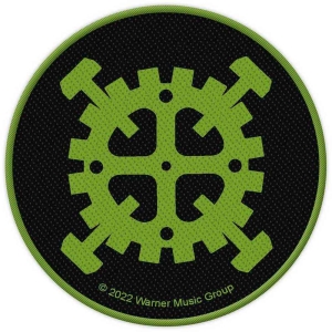 Type O Negative - Gear Logo Standard Patch i gruppen MERCHANDISE / Tygmärke / Hårdrock hos Bengans Skivbutik AB (5538599)