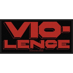 Vio-Lence - Logo Standard Patch i gruppen MERCHANDISE / Tygmärke / Hårdrock hos Bengans Skivbutik AB (5538606)