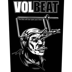 Volbeat - Open Your Mind Back Patch i gruppen MERCHANDISE / Tygmärke / Hårdrock hos Bengans Skivbutik AB (5538607)