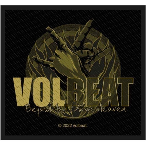 Volbeat - Beyond Hell Standard Patch i gruppen MERCHANDISE / Merch / Hårdrock hos Bengans Skivbutik AB (5538609)
