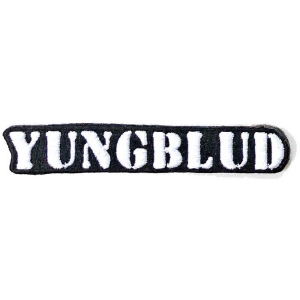 Yungblud - Stencil Logo Woven Patch i gruppen MERCHANDISE / Tygmärke / Pop-Rock hos Bengans Skivbutik AB (5538625)