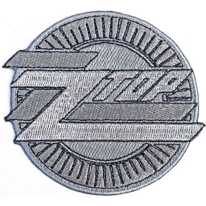 Zz Top - Metallic Logo Woven Patch i gruppen MERCHANDISE / Merch / Hårdrock hos Bengans Skivbutik AB (5538632)