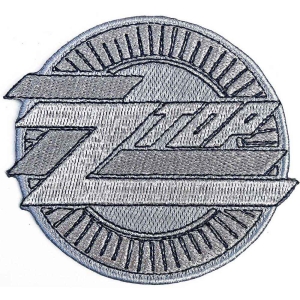 Zz Top - Metallic Logo Woven Patch i gruppen MERCHANDISE / Tygmärke / Hårdrock hos Bengans Skivbutik AB (5538632)