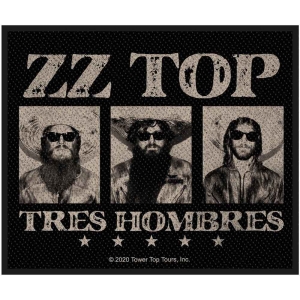 Zz Top - Tres Hombres Standard Patch i gruppen MERCHANDISE / Merch / Hårdrock hos Bengans Skivbutik AB (5538634)