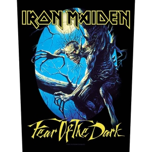 Iron Maiden - Fear Of The Dark Back Patch i gruppen MERCHANDISE / Tygmärke / Hårdrock hos Bengans Skivbutik AB (5538636)