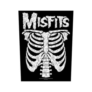 Misfits - Ribcage Back Patch i gruppen MERCHANDISE / Merch / Punk hos Bengans Skivbutik AB (5538638)