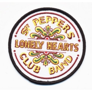 The Beatles - Sgt Pepper Drum Standard Patch i gruppen MERCHANDISE / Tygmärke / Pop-Rock hos Bengans Skivbutik AB (5538641)