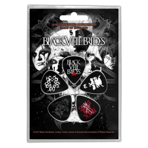 Black Veil Brides - Skull Plectrum Pack i gruppen MERCHANDISE / Merch / Hårdrock hos Bengans Skivbutik AB (5538642)
