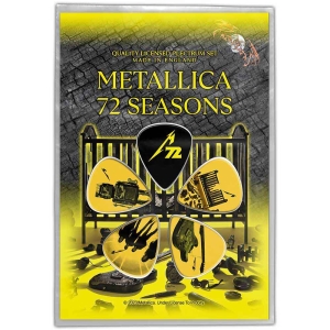 Metallica - 72 Seasons Plectrum Pack i gruppen MERCHANDISE / Merch / Hårdrock hos Bengans Skivbutik AB (5538650)