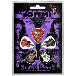 Tony Iommi - Iron Man Plectrum Pack i gruppen MERCHANDISE / Merch / Hårdrock hos Bengans Skivbutik AB (5538656)