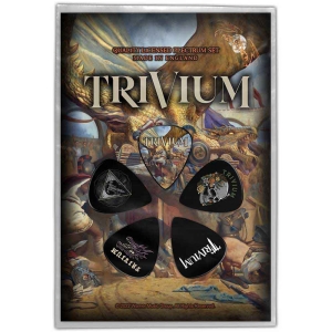 Trivium - In The Court Of The Dragon Plectrum Pack i gruppen MERCHANDISE / Merch / Hårdrock hos Bengans Skivbutik AB (5538657)