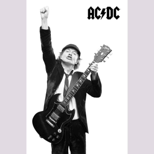 Ac/Dc - Angus Textile Poster i gruppen MERCHANDISE / Merch / Hårdrock hos Bengans Skivbutik AB (5538671)