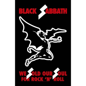Black Sabbath - We Sold Our Souls Textile Poster i gruppen MERCHANDISE / Merch / Hårdrock hos Bengans Skivbutik AB (5538683)