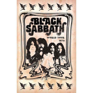Black Sabbath - World Tour 1978 Textile Poster i gruppen MERCHANDISE / Merch / Hårdrock hos Bengans Skivbutik AB (5538684)