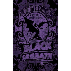 Black Sabbath - Lord Of This World Textile Poster i gruppen MERCHANDISE / Merch / Hårdrock hos Bengans Skivbutik AB (5538685)