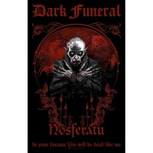 Dark Funeral - Nosferatu Textile Poster i gruppen MERCHANDISE / Merch / Hårdrock hos Bengans Skivbutik AB (5538695)