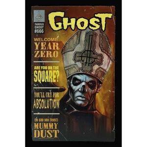 Ghost - Magazine Textile Poster i gruppen MERCHANDISE / Merch / Hårdrock hos Bengans Skivbutik AB (5538703)