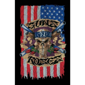 Guns N Roses - Flag Textile Poster i gruppen MERCHANDISE / Merch / Hårdrock hos Bengans Skivbutik AB (5538708)