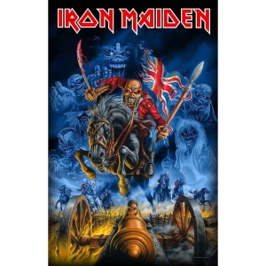 Iron Maiden - Maiden England Textile Poster i gruppen MERCHANDISE / Merch / Hårdrock hos Bengans Skivbutik AB (5538719)