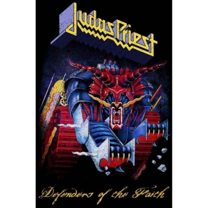 Judas Priest - Defenders Of The Faith Textile Poster i gruppen MERCHANDISE / Merch / Hårdrock hos Bengans Skivbutik AB (5538720)